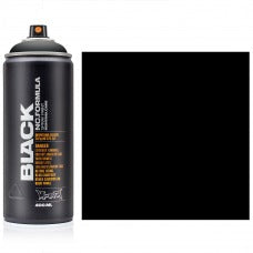 Montana Black - 9001 Black Spray Paint 400ml