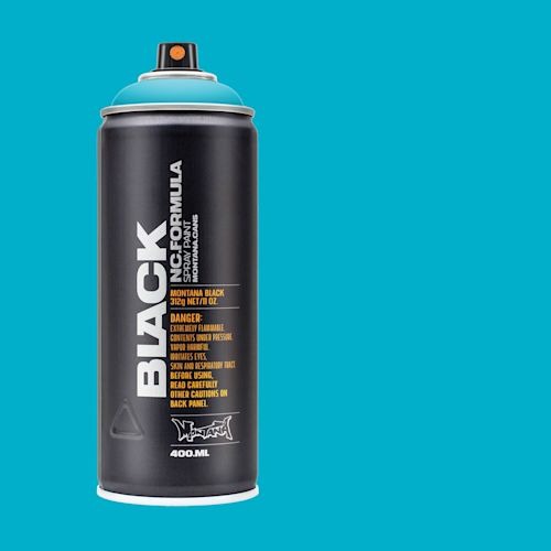 Montana Black - TR5000 True Cyan Spray Paint 400ml