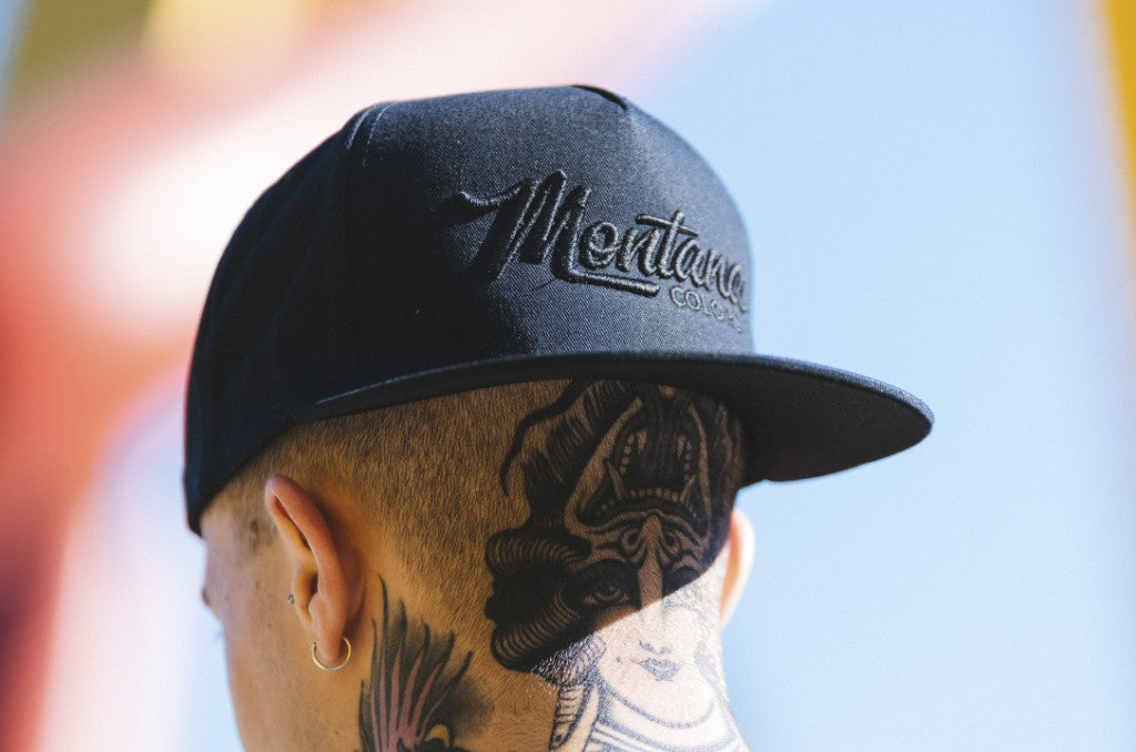 MTN Snapback Black Cap