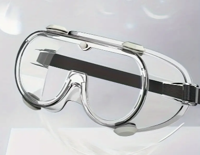 Protective Goggles With Full Closure, Isolating Eye Mask,