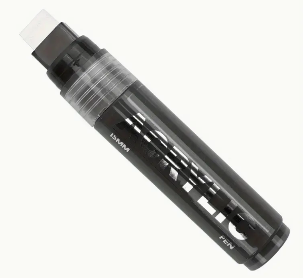 Acrylic Marker Black - 15MM Acrylic Paint Marker