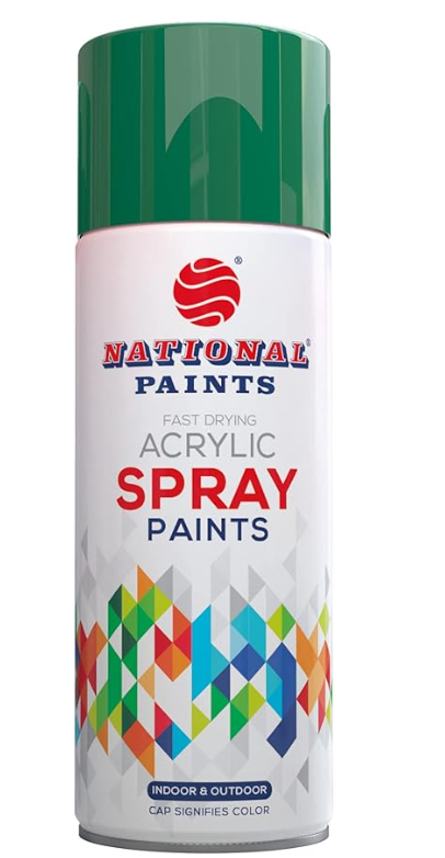 National Spray Paint - Grass Green Color