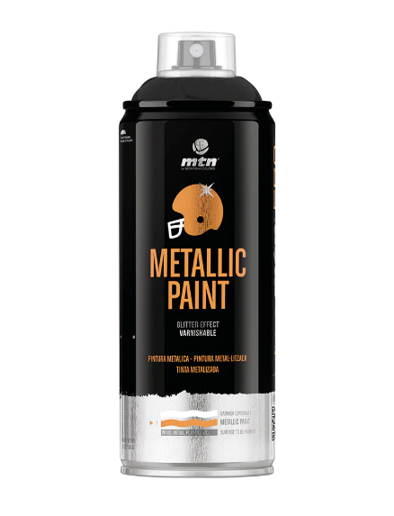 MTN PRO Metallic Black Paint 400ml