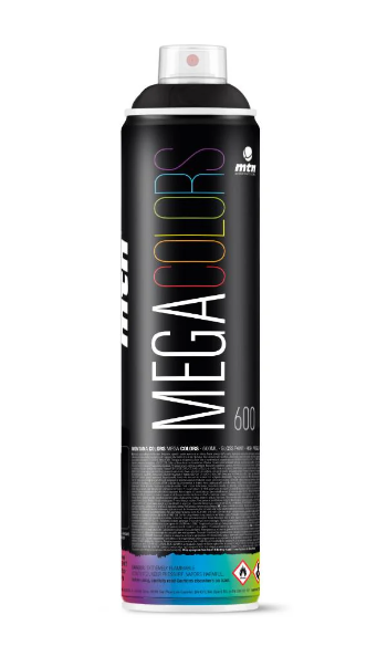 MTN Mega Colors Black 600ml