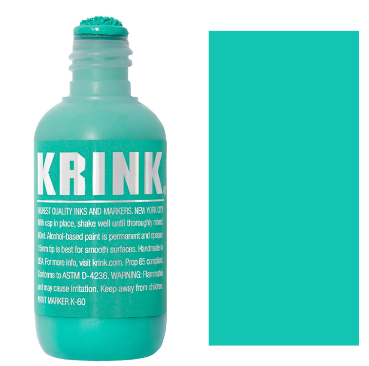 Krink K-60 Light Green Squeezable Paint Marker 60ML