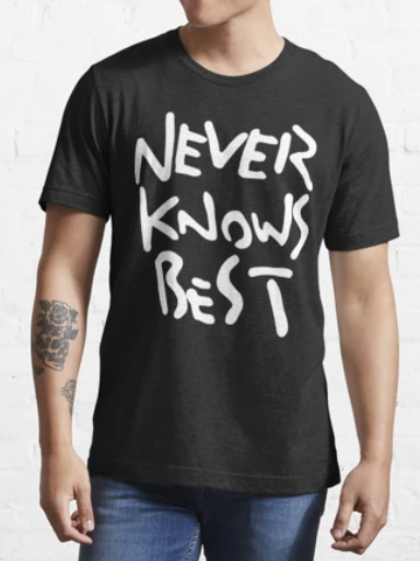 T-Shirt Black Logo Graffiti Dubai/ Artist Knows Best