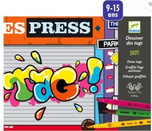 Graffiti Box - Press Tag Designer Des Tags