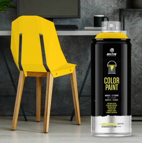 MTN PRO RAL-1021 Color Paint - Light Yellow 400ml