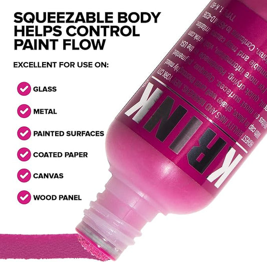 Krink K-60 Pink Squeezable Paint Marker 60ML