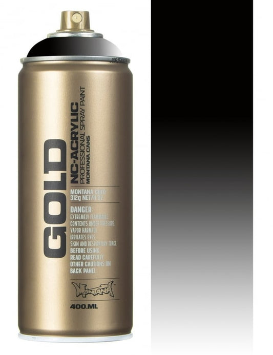 Montana Gold - T9000 Transparent Black 400 ml