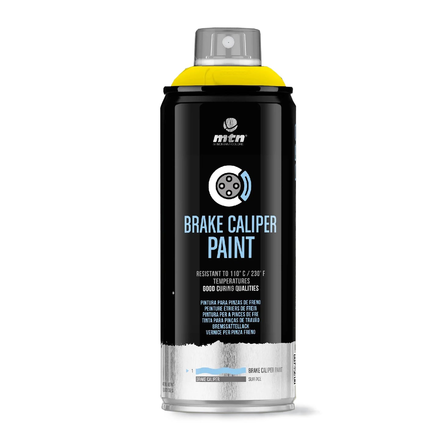 MTN PRO Brake Caliper Spray Paint - Yellow